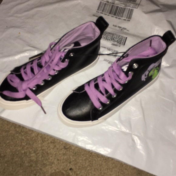 Rugrats Raptor High Top Sneakers Women 5 NWT - Picture 4 of 7